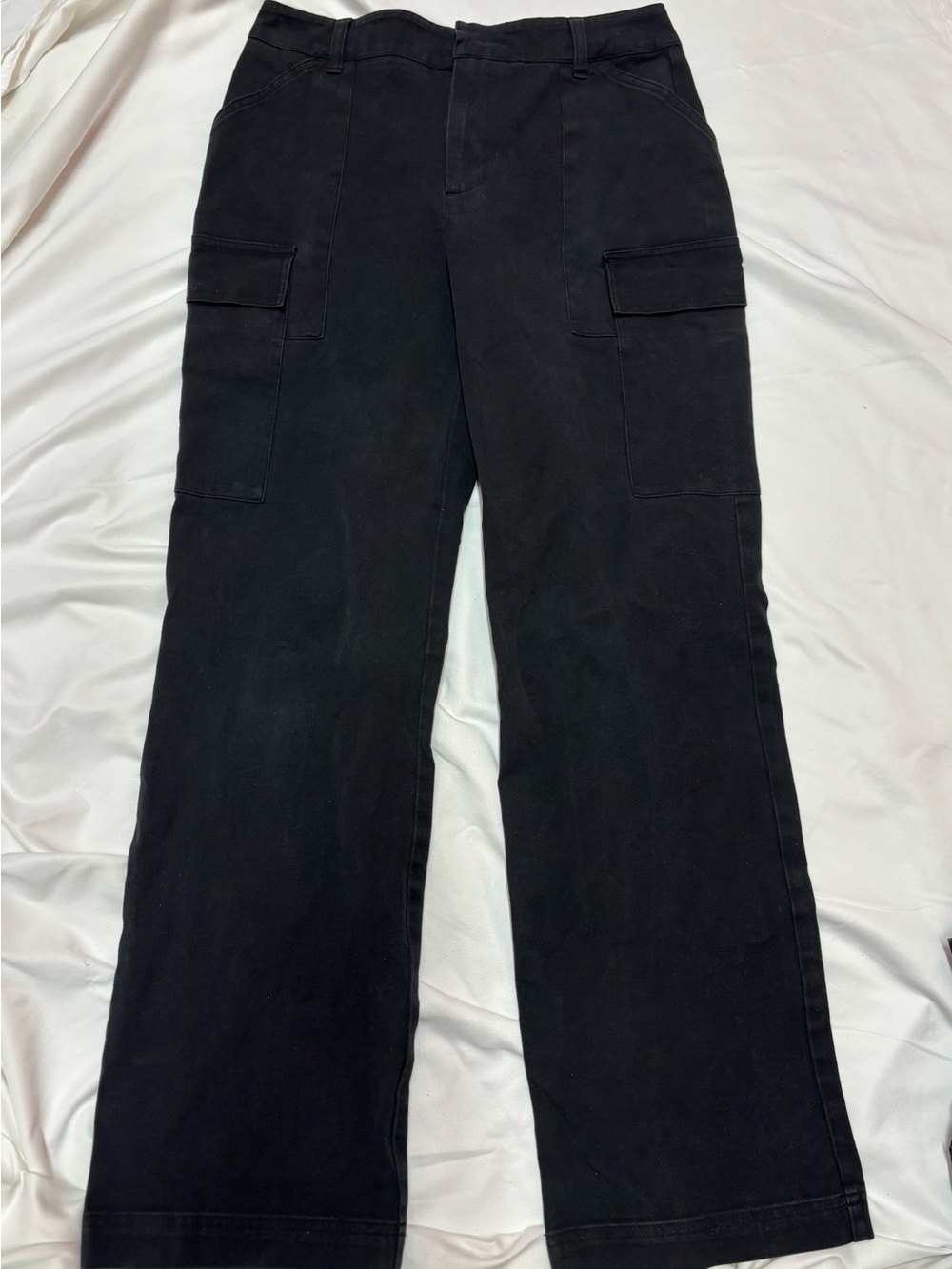 Gloria Vanderbilt Black Cargo Pants